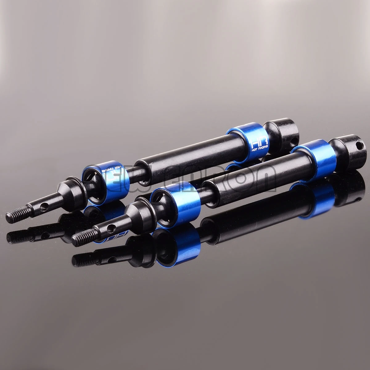 Tanie Nowość ENRON 2 szt. Twarda stal huśtawka wału wielowypustowego CVD pasuje do TRAXXAS 1 10 REVO 2.5 3.3 E REVO Summit Maxx t maxx 2.5 4x4