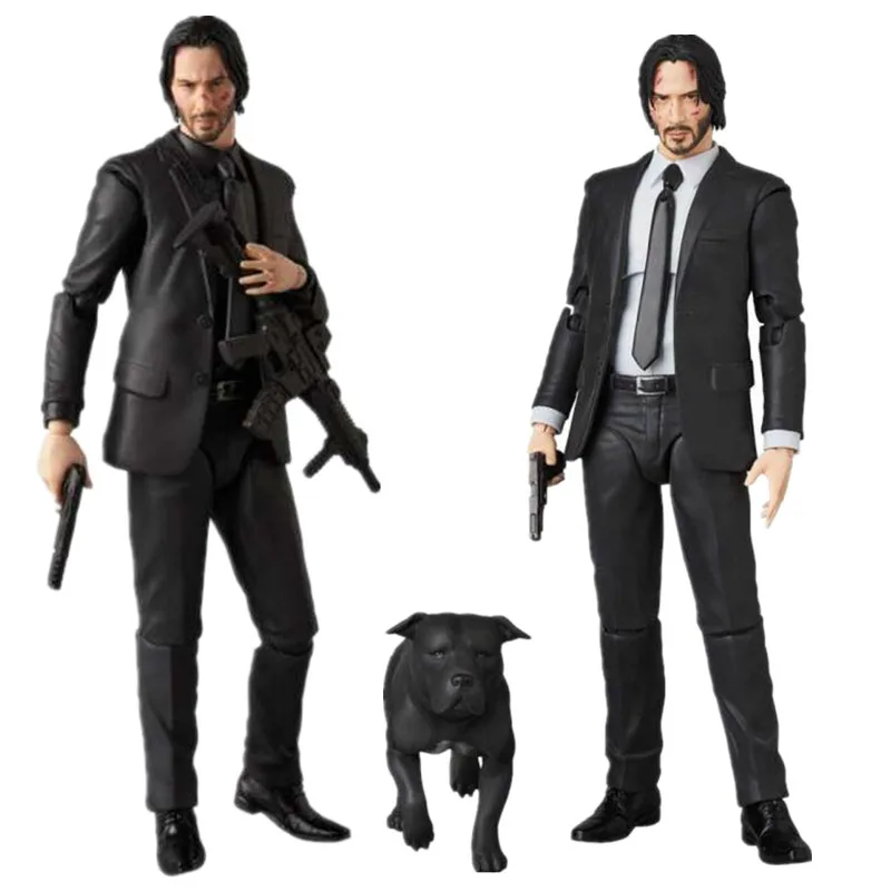 Фигурка из буксировки Mafex 085 Джон фитиль глава 2 и 070 экшн фигурка Коллекционная