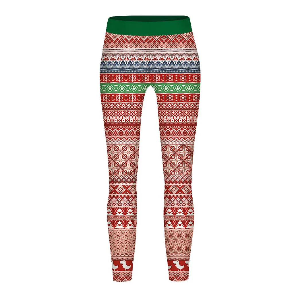 Рождественские леггинсы для девочек; штаны для девочек; длинные штаны принцессы с 3D принтом; ; ; Z4