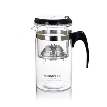 

1x Heat Resistant Glass Teapot Piaoyi Flower Teacup 500ml TP160 Chinese Kungfu Tea Pot Office Tea cup