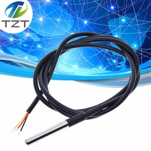 DS1820 посылка из нержавеющей стали, водонепроницаемый датчик температуры DS18b20, датчик температуры 18B20 для Arduino