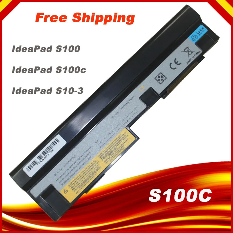 Аккумулятор для ноутбука Lenovo IdeaPad S10-3 S110 S100 S100c S205 S205s U160 U165 M13 L09M6Z14 L09S3Z14 L09S6Y14 |