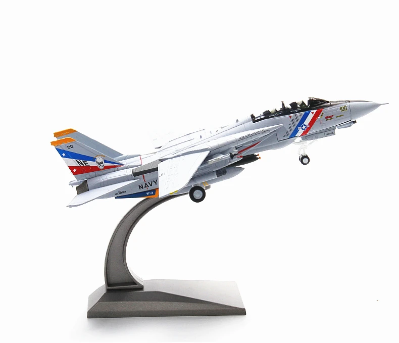 Terebo 1:100 F14 Tomcat модель самолета симулятор боец военная модель готовое украшение коллекция подарок