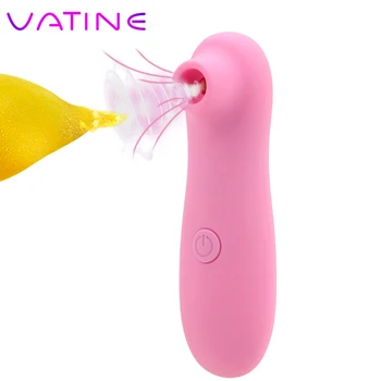 VATINE mamelon Correct vibrateur jouets sexuels pour les femmes Clitoris sucer Clitoris vagin stimulateur mamelon ventouse vibrateur