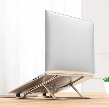 

Computer Brackets Aluminum Alloy Foldable Height Adjustable Laptop Stand
