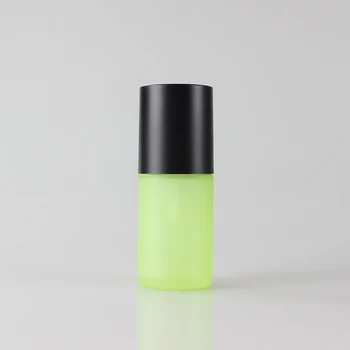 

Lotion Pump Bottle with Matte Black Cap,Green/Blue Glass 30ml Spray Bottle