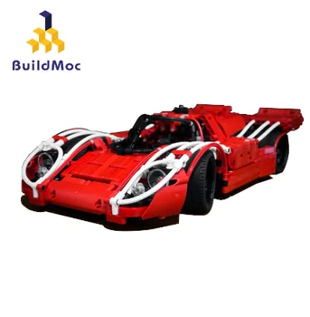 

Technology Gear Machinery 3600 917K 23 Sports Car Engine Formula Racing Brick Parts Package Building Blocks Bricks Toys Kid