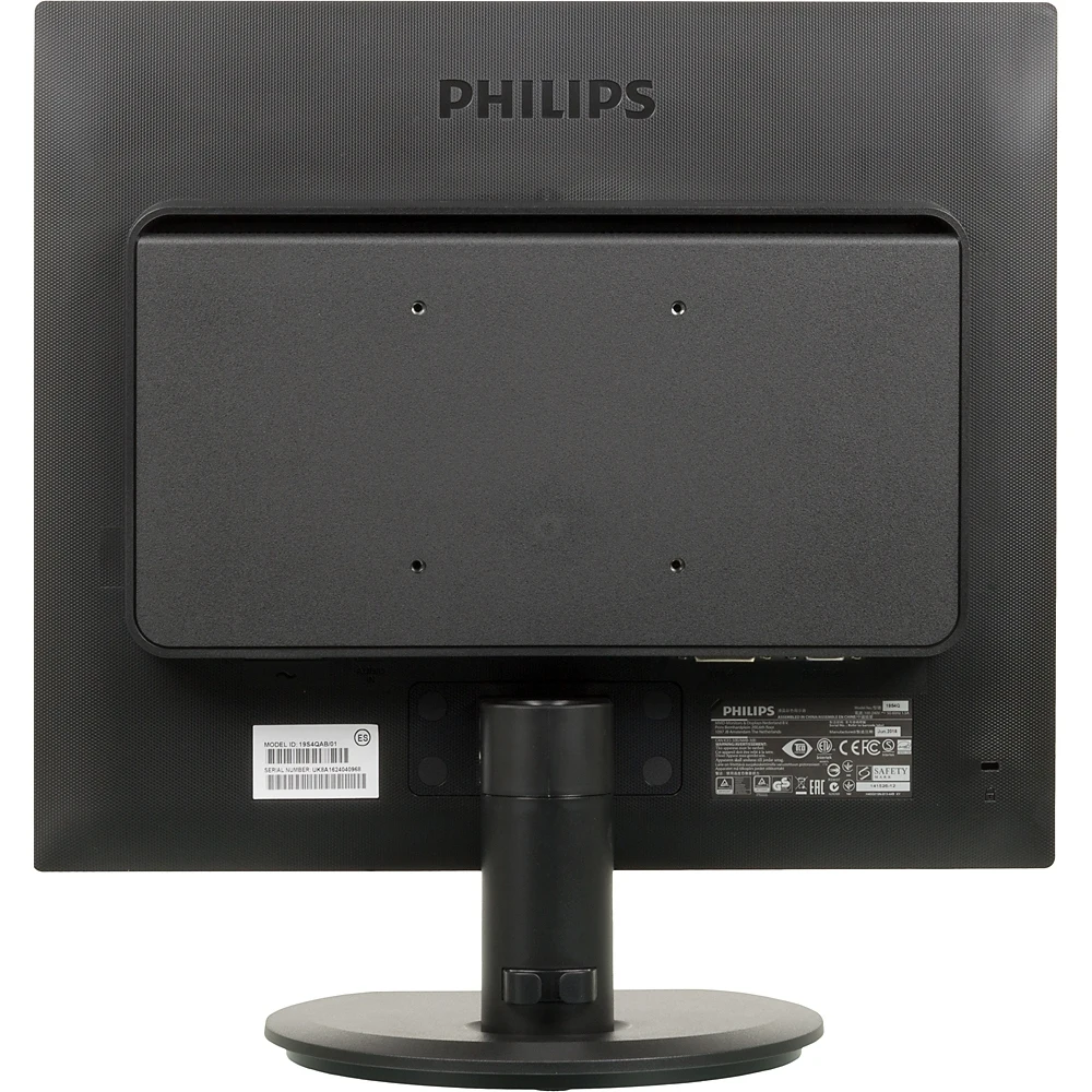 Монитор Philips 19" 19S4QAB(00/01) черный IPS LED 5:4 DVI M/M Mat 250cd