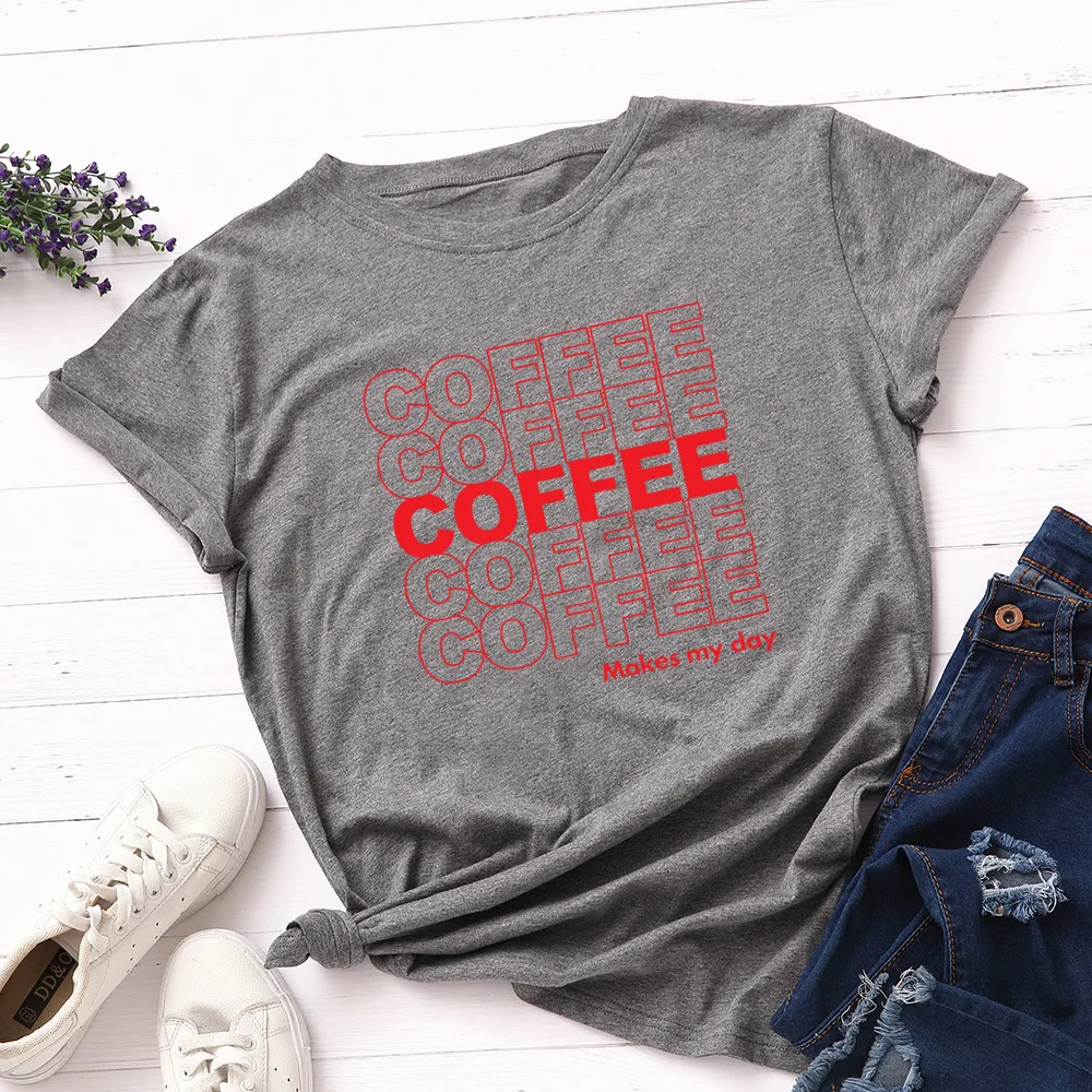 JFUNCY 100% Cotton Summer T Shirt Women O-neck Short Sleeve Woman Tees Tops Oversize S-5XL Casual Female T-shirts