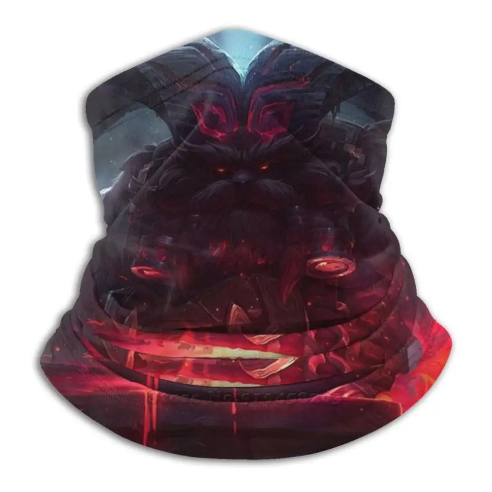 head scarf men Ornn Microfiber Neck Warmer Bandana Scarf Face Mask Ornn Gaming Standartskin Skin Splashart head scarf men