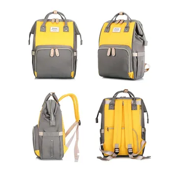 

Maternity Backpack for Moms Waterproof Diaper Bag Mama Baby Care Accessories Wet Bag Stroller Wheelchair