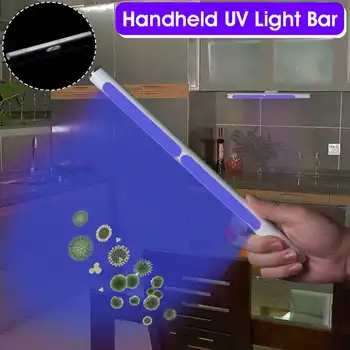 

Smuxi Handheld Ultraviolet Sterilization Rod Portable UV Lamp USB Charging LED Cabinet Light for Home Kitchen Office Outdoor