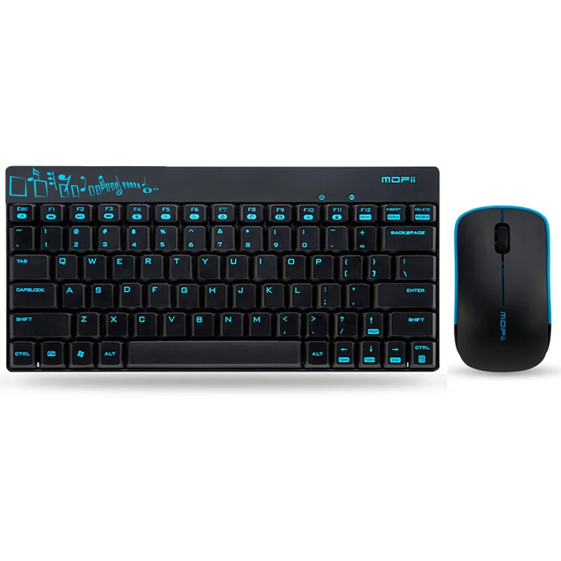 

Ferris Hand (Mofii) X210 Wireless Mouse Set Office Keyboard And Mouse Kit Portable Computer Keyboard Mouse