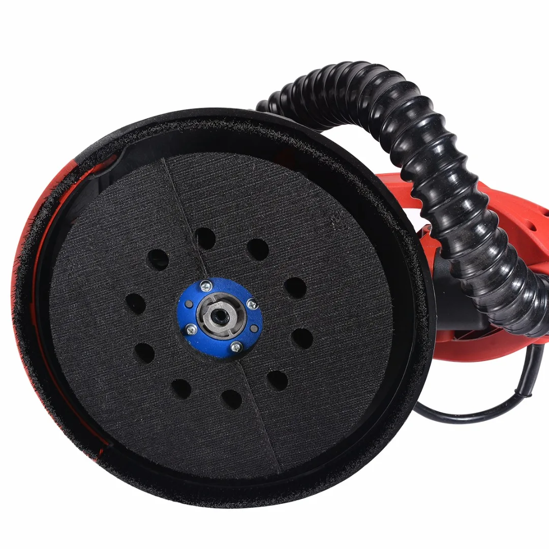 800W Adjustable Variable Speed Drywall Sander Machine with LED Light Dust-free Sand Skin Wall Tool Sandpaper Polishing Machine