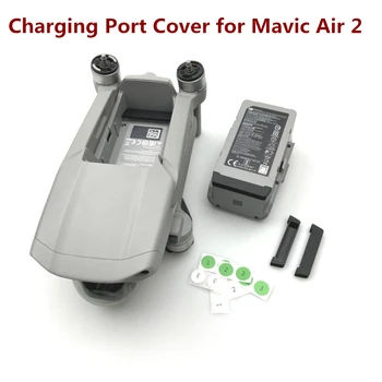 

3D Printed Dustproof Cover Battery Charging Port Anti-oxidation Cap Terminal Cover for DJI Mavic Air 2 Drone w/ Number Sticker