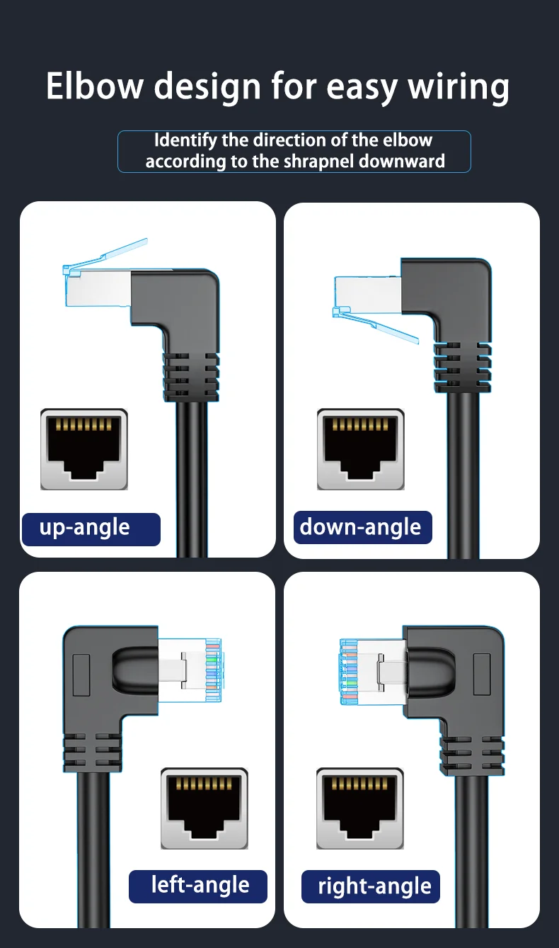 CAT6 Shielded Ethernet Extension Cable: 6 RJ45 Plugs to Jack, Gold-Plated Connectors for Router, Modem, TV, PC. Description Image.This Product Can Be Found With The Tag Names Cat6 ethernet extension cable, Computer Cables Connecting, Computer Peripherals, PC Hardware Cables Adapters