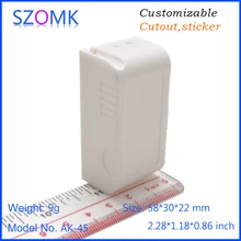 1 шт. 58*30*22 мм горячие продажи небольшой пластиковый светодиодный блок питания светодиодный драйвер пластмассовый корпус прибора пластиковый корпус