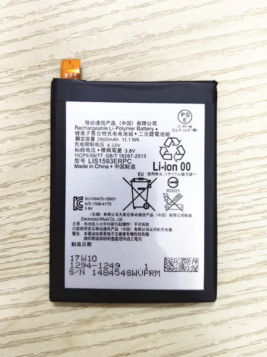 Сменный аккумулятор LIS1593ERPC для SONY Xperia Z5 E6883 E6633 E6653 E6683 E6603 телефона 2900 мАч |