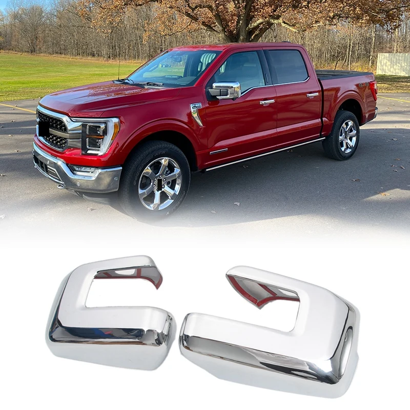Car Exterior Side Rearview Mirror Decoration Cover Stickers for Ford F150 F-150 2021 | Автомобили и мотоциклы