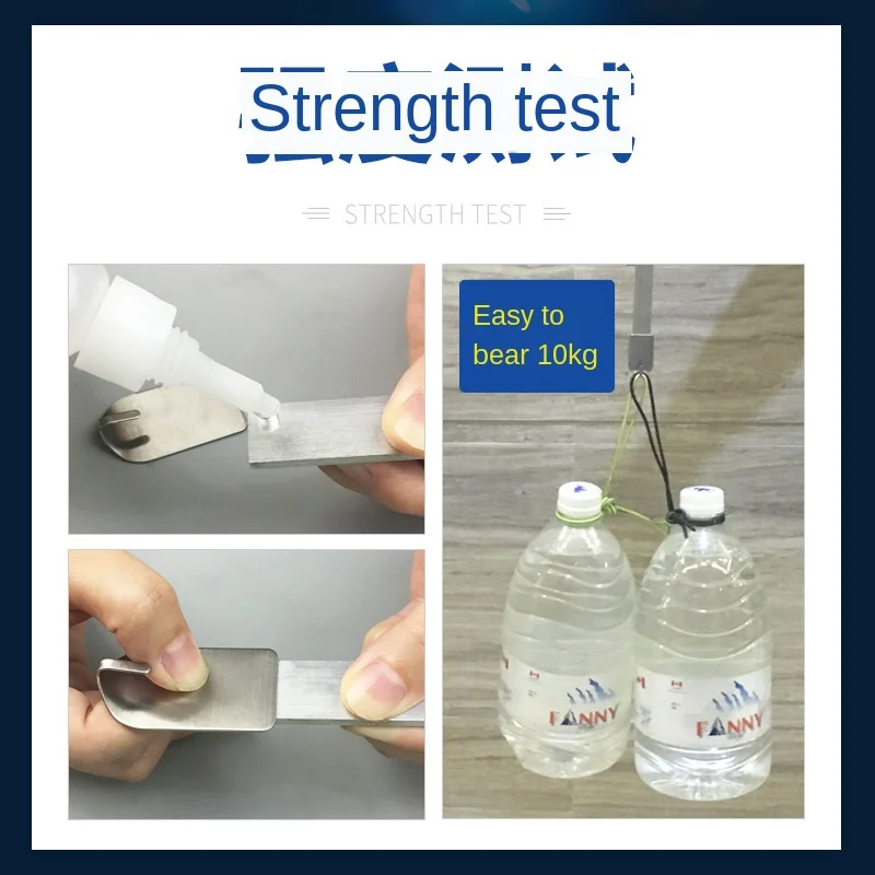 496 Metal Glue 502 Universal Instant Adhesive 20G Strong DIY Jewelry Adhesive Ceramic Magnet Wood Glue Transparent Environmental