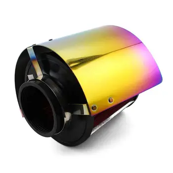 

Racing Car Cold Air Intake Cone Air Filter Cover Heat Shield For 2.5-3.5'' Neck 270E