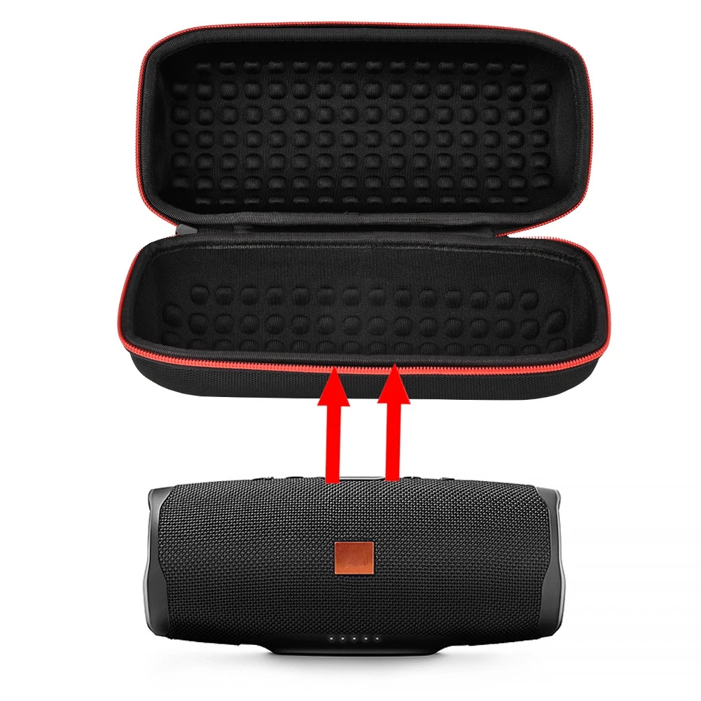 Нейлоновая Защитная Противоударная Bluetooth сумка для динамиков чехол Защита с карабиновая Пряжка для JBL Charge4 мини-динамика