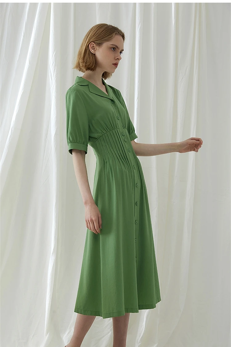 EASYSMALL, женское платье, модное, стиль кантри, авокадо, зеленое, высокого класса, Vestidos, вечерние, уличная одежда, высокая талия, короткие платья
