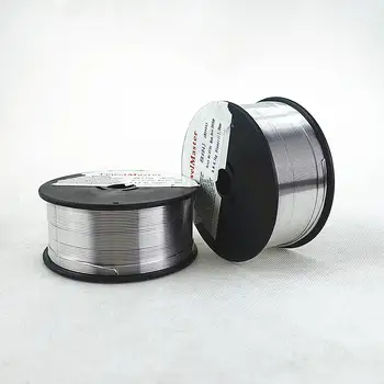 

Aluminum Welding Wire ER4043 AlSi5 ER5356 AlMg5Cr 0.5kg 0.8/1.0/1.2mm D100mm Gas Shield Aluminum Alloy Welding Material MIG Wire