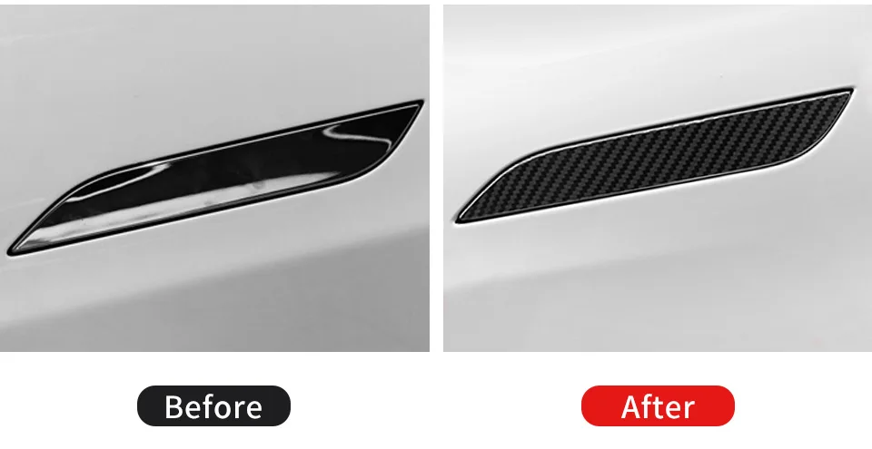 Крышка ручки для автомобиля tesla модель s tesla модель s tesla автомобильные аксессуары tesla модель s углеродное волокно внешний вид