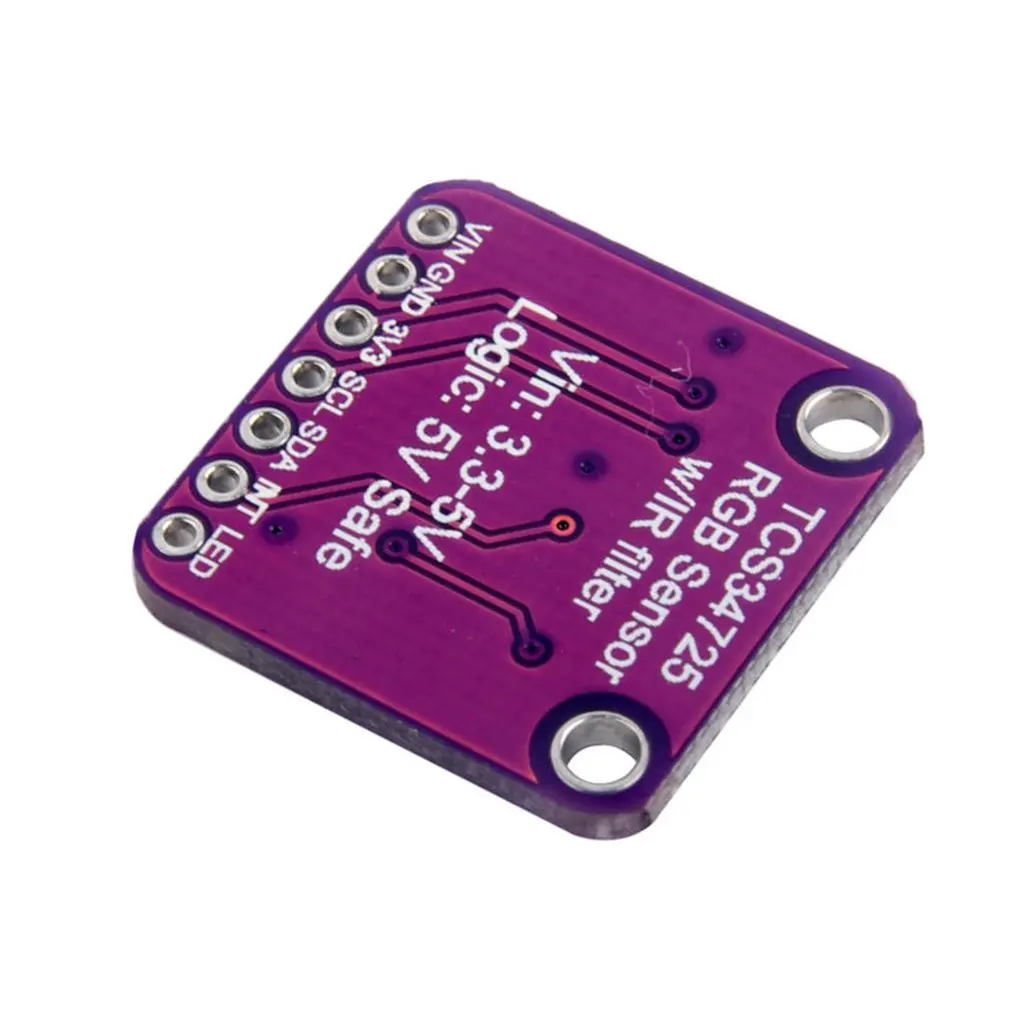 Модуль распознавания цветного датчика RGB TCS34725 для Arduino