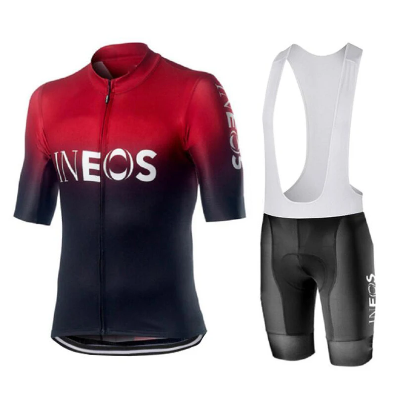 Велосипедная майка Pro Team INEOS, летняя велосипедная майка, набор, дышащая, для гонок, спорта, Mtb, велосипедная майка, Мужская одежда для велоспорта - Цвет: Cycling Set  02