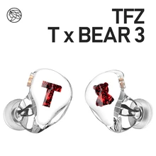 TFZ/Tx Bear 3, мониторные наушники HIFI гарнитура с высоким качеством Tri-Motion Iron Music