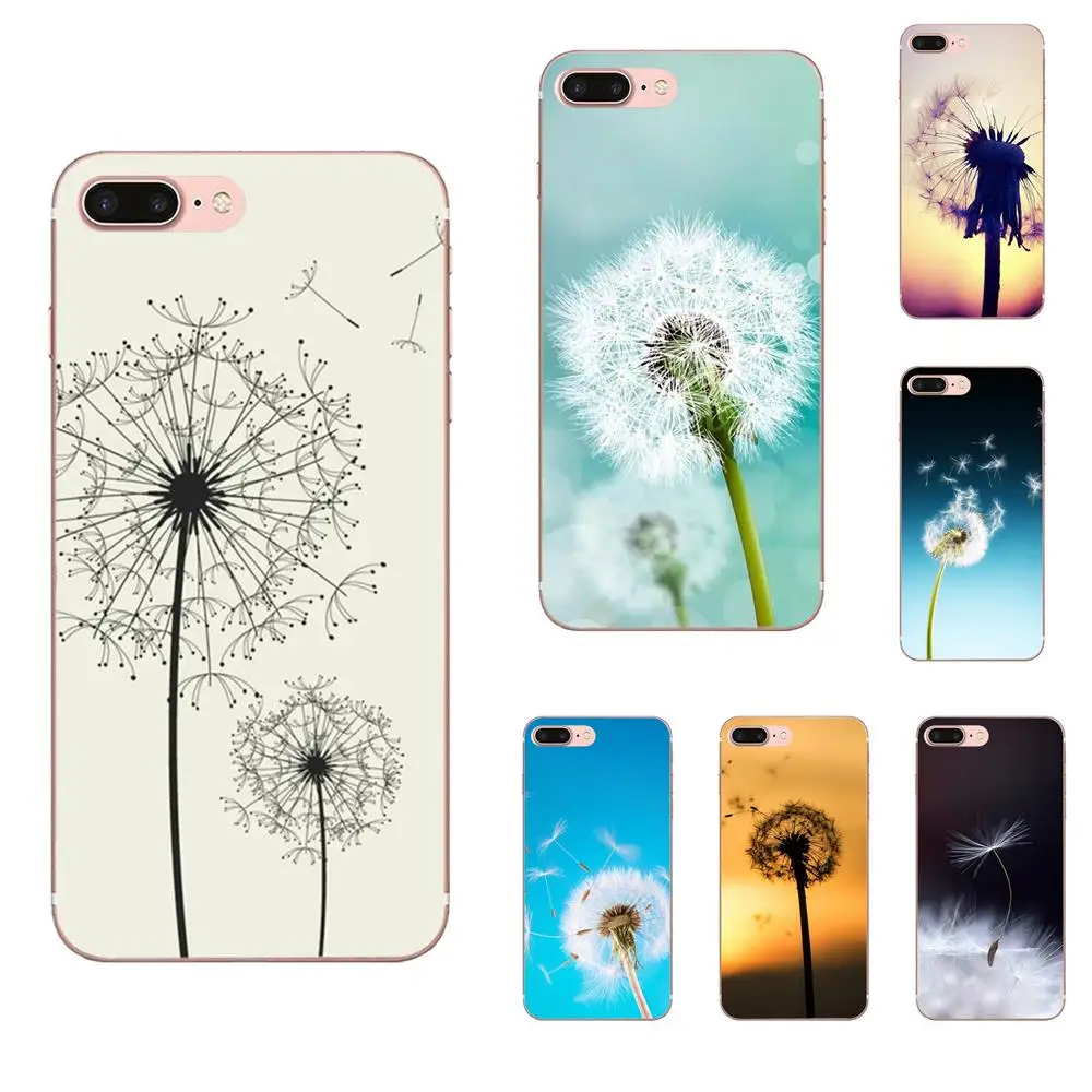 For Xiaomi Redmi 3 3S 4 4A 4X 5 6 6A 7 K20 Note 2 5A Plus Pro New High Quality Luxury Phone Case White Dandelion Cute | Мобильные