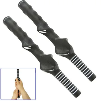 

Right Hand Golf Practice Kids Coaching Junior Club Swing Teaching Rubber Aids Training Grip Tool Anti-tortuous Accessories