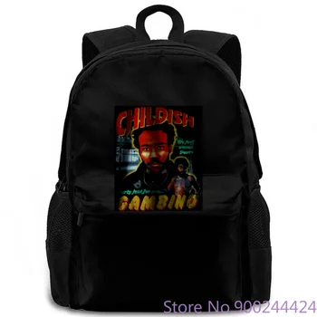 

Childish Gambino This is America Tour merch women men backpack laptop travel school adult student
