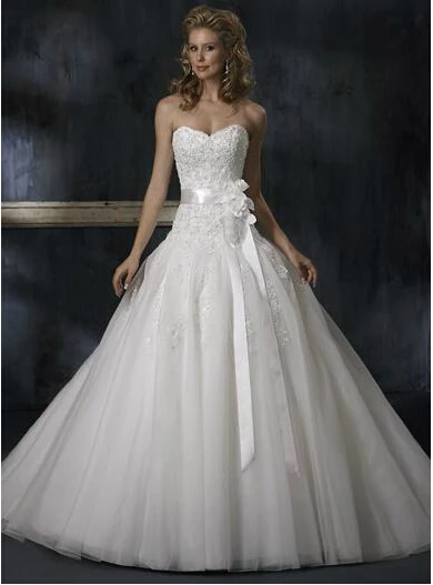 Пикантные Романтический Casamento Милая аппликация бисером свадебное платье vestido de noiva винтажное свадебное платье платья для матери невесты