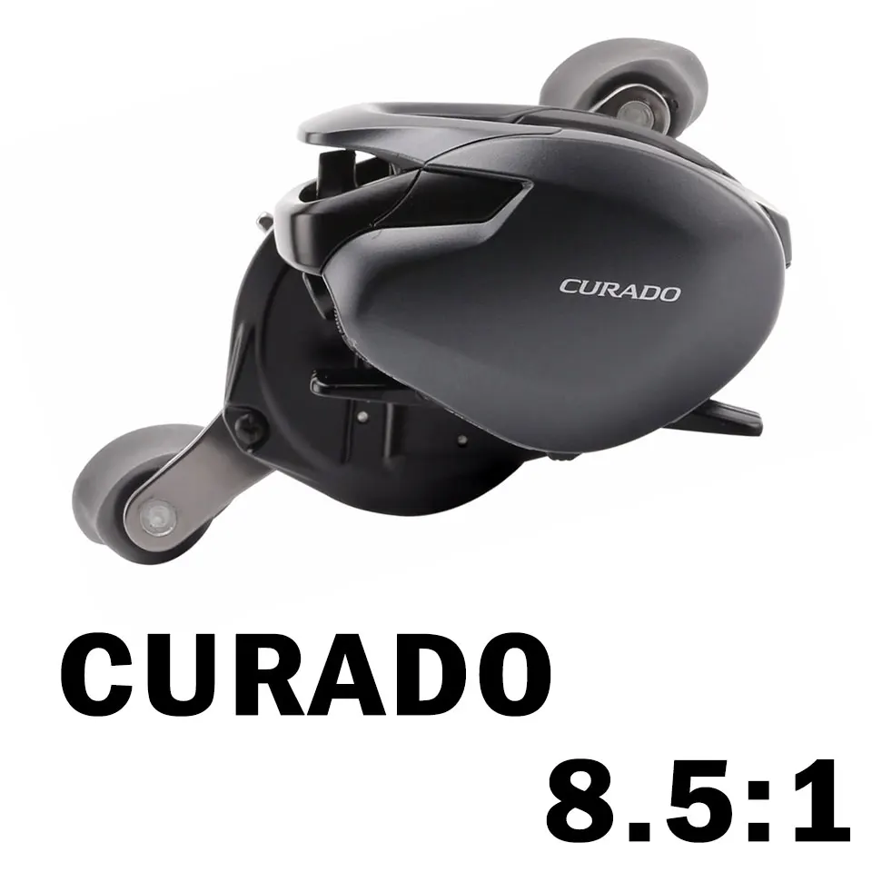 МУЛЬТИПЛИКАТОРНАЯ SHIMANO CURADO постоянного тока/CURADO K Рыболовная катушка 6,2: 1/7. 4:1/8,5: 1 6+ 1BB 5 кг Мощность I-DC4 Системы прочность корпус гладкий светильник - Цвет: K 8.5