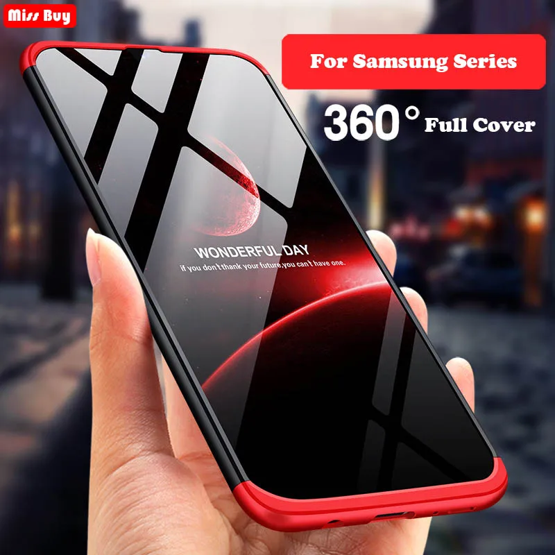 360 Полный корпус чехол для телефона Samsung Galaxy A10 A20 A30 A40 A50 M10 M20 M30 S10 Lite Plus A60 A80 A70