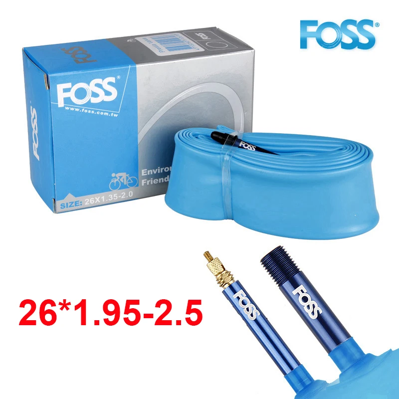 

FOSS bicycle inner tube 26 26*1.95-2.25 Schrader Presta anti-stab mountain bike inner tube tire chambre air blow proof boxed