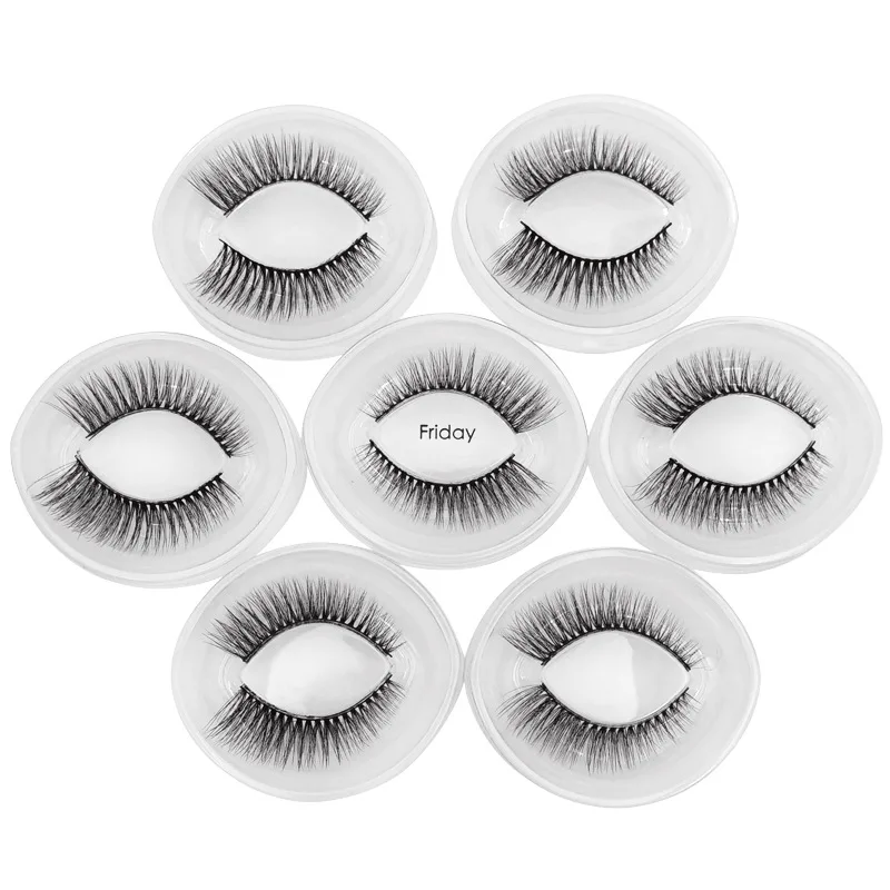 Projetos para Diferentes Vison Cabelo Algodão Banda Cílios Postiços Naturais 7 Pares Uma Semana Diferentes Ocasiões Reutilizáveis 3d 21 ? (17)