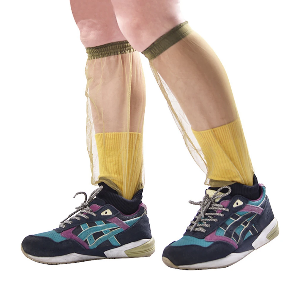 2 пары сетчатые гетры для защиты ног от комаров| |