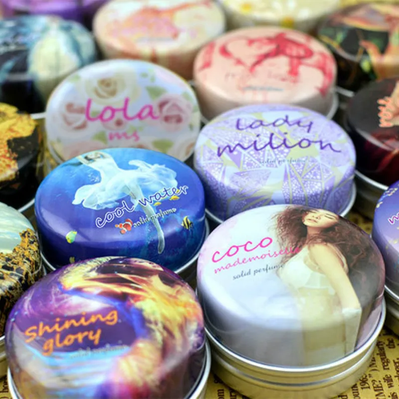 1PC 15g Solid Perfume for Men Women Floral Portable Round Box Solid Perfume Edt Ept Balm 1 1PC 15g Solid Perfume for Men Women Floral Portable Round Box Solid Perfume Edt Ept Balm 3
