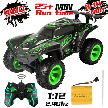 

NEW 1:12 4WD RC Car Updated Version 2.4G Remote Control RC Car Toys High speed Trucks Off-Road Trucks Adults RC Car Toys