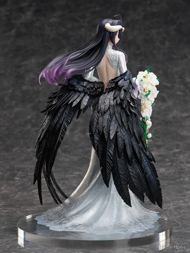 Anime Overlord Albedo Wedding Dress Ver PVC Figur Modell Spielzeug