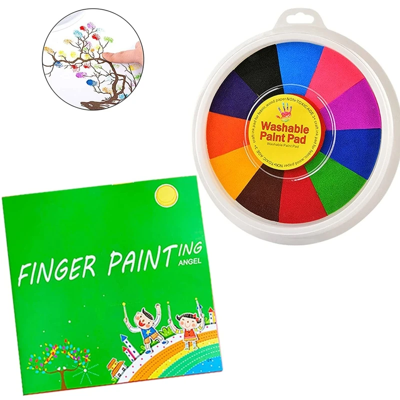 Fingers Paintings Kit Finger Paint Painting Fingers Paint Kit