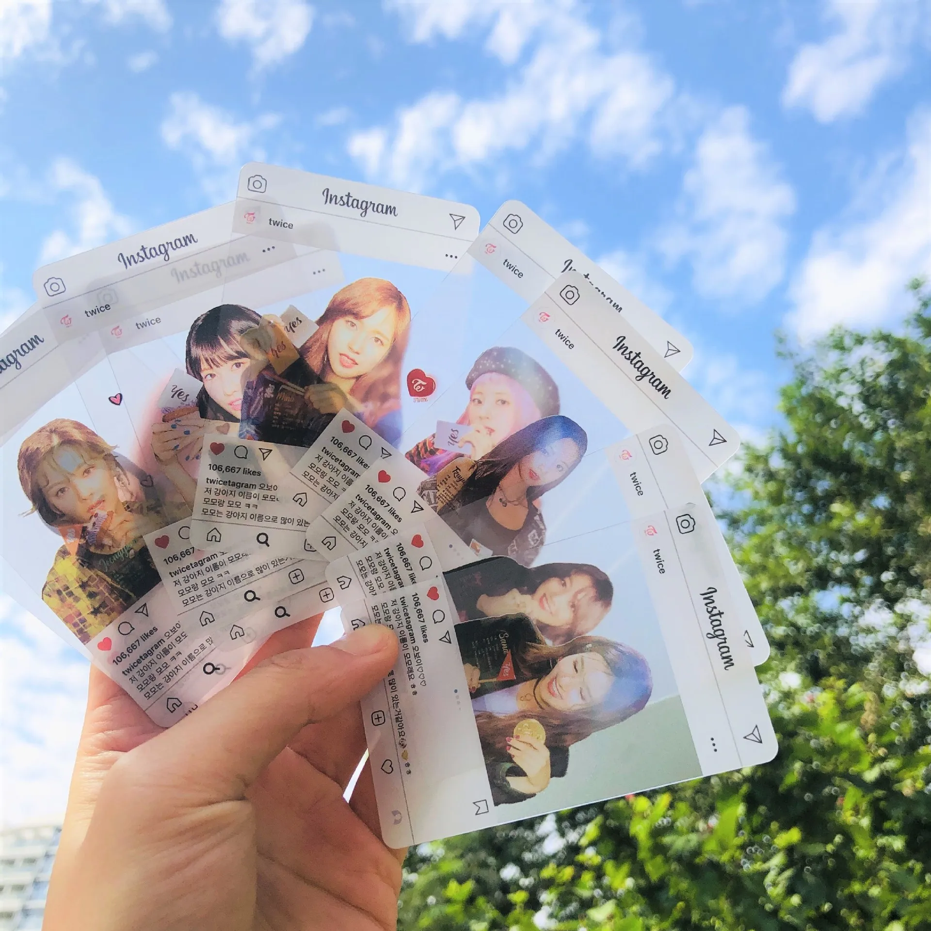 9 шт./компл. kpop дважды INS прозрачный Фотокарта Новое поступление хорошее качество фото карты дважды kpop поставки ; цена