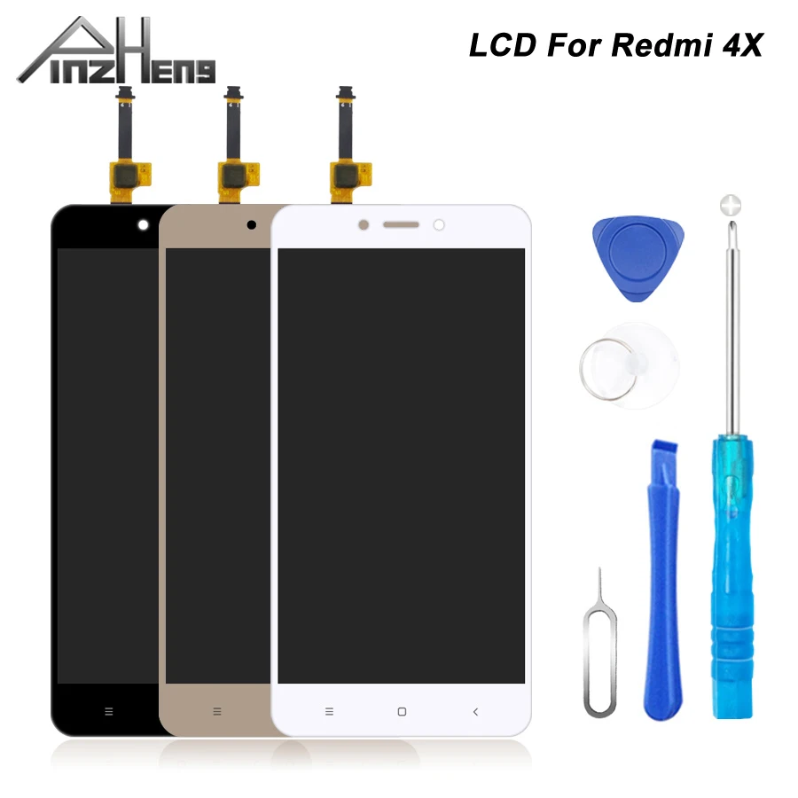 Оригинальный ЖК дисплей PINZHENG AAAA для Xiaomi Redmi 4X сменный сенсорный экран