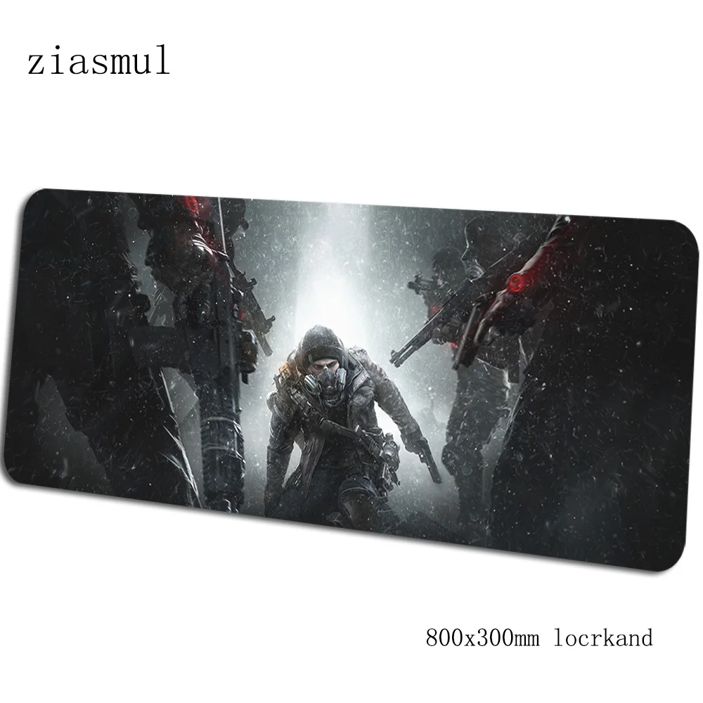 Tom clancy's the division коврик для мыши геймер 800x300x3 мм коврик для мыши notbook игровой коврик для мыши большой коврик для мыши ПК настольный коврик для мыши - Цвет: pattern 9