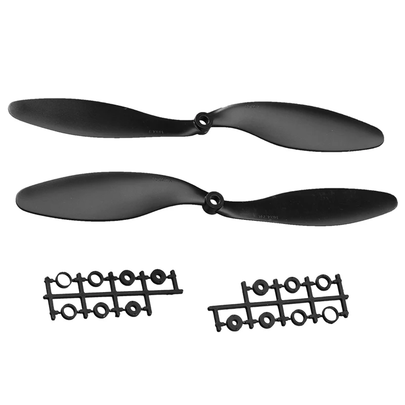 2 пары CW CCW Propeller 1045 10x4 5 Blade для RC FPV Drone aircraft|Детали и аксессуары| |