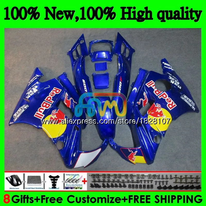 Комплект+ майка для HONDA CBR600FS CBR 600F3 95 96 97 98 3BS. 97 желтого и красного цветов, CBR 600 FS CBR600 F3 CBR600F3 1995 1996 1997 1998 обтекатель - Цвет: No. 1
